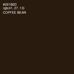 #291B0D - Coffee Bean Color Image